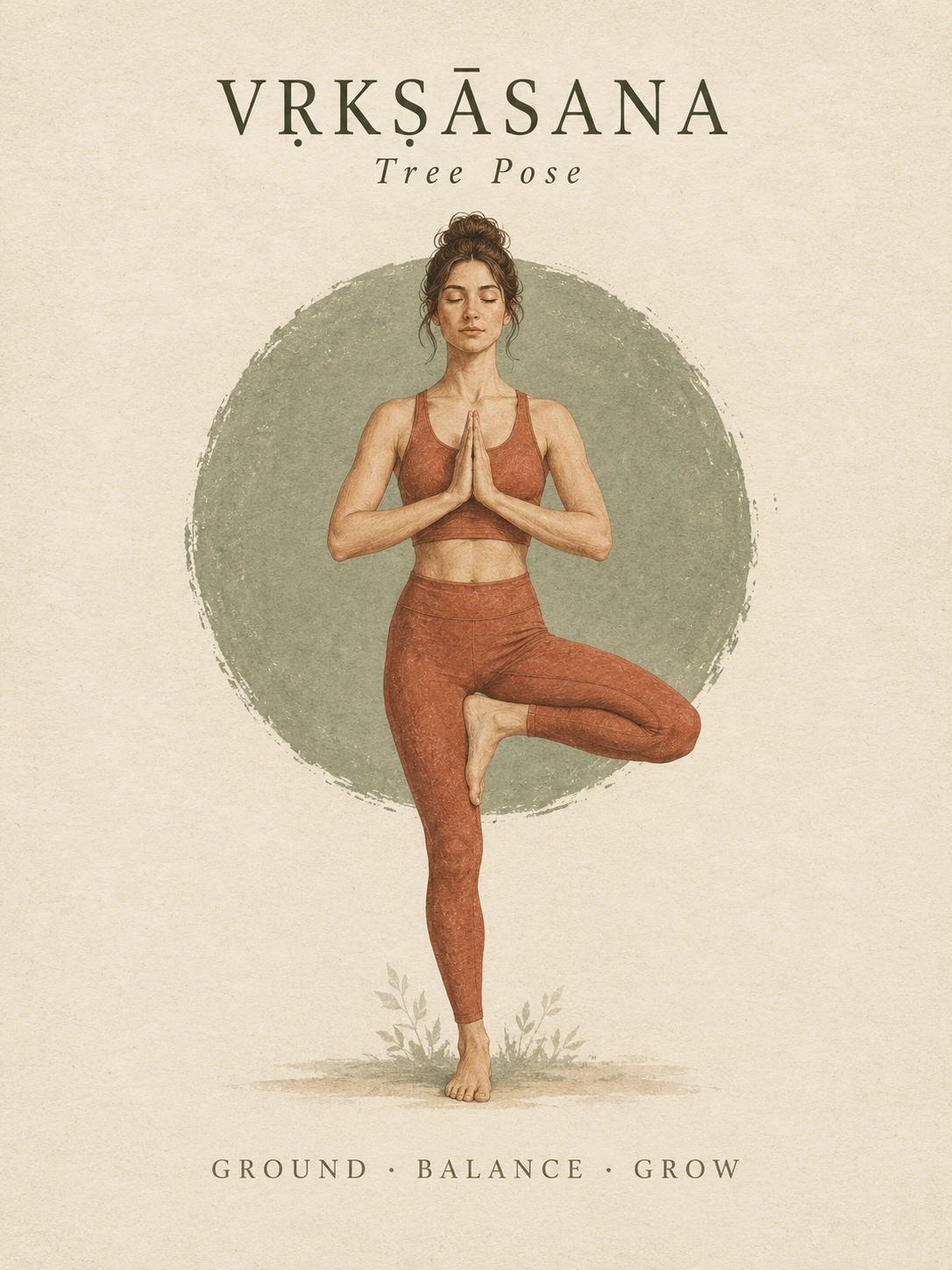 Tree Pose artwork for the watermark demonstration